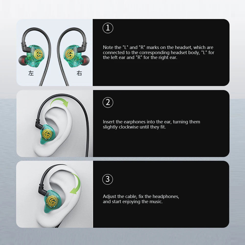 Hridz USB Type-C Wired Earphones with Microphone, Digital Chip HiFi In-Ear Headphones, Noise Isolating Earbuds with Volume Control for Samsung, Google Pixel, Xiaomi, Huawei & USB-C Devices