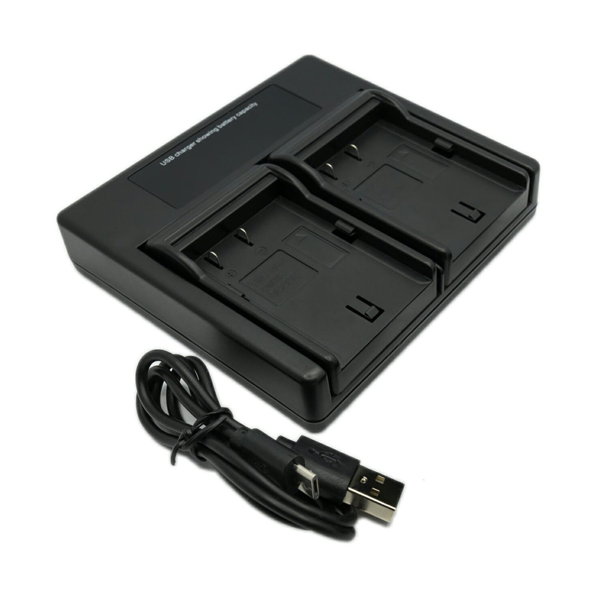 Hridz BLF19 Dual Charger for Panasonic DMW-BLF19 Battery G9 GH5s GH5 GH4 GH3