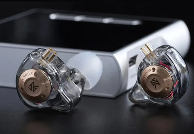 EDX PRO-X Wired IEM Earphones No-Mic HIFI Stereo Bass Music Earbuds In-Ear Sport Headphones