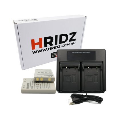 HRIDZ EN-EL5 Battery and Charger set- Charger and Battery for Nikon Coolpix