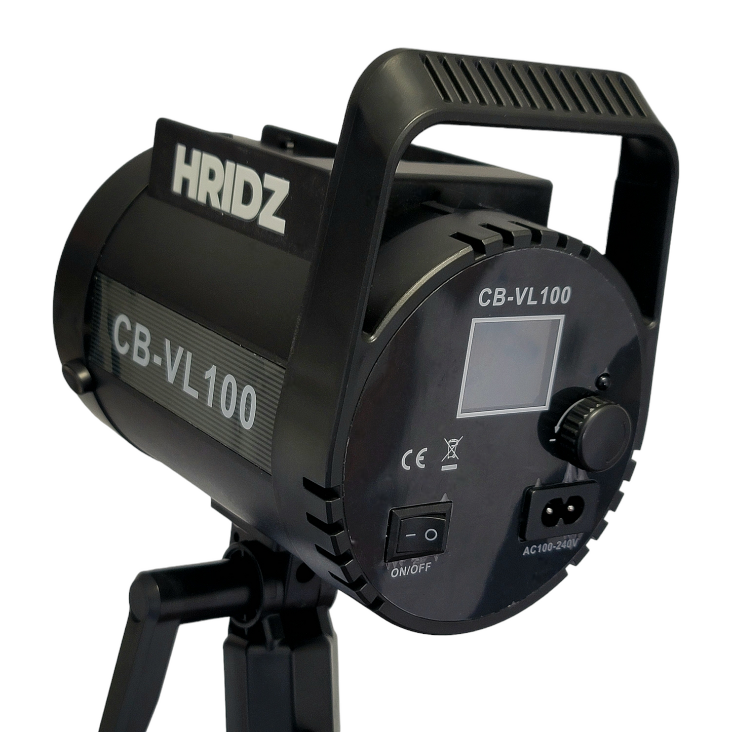 HRIDZ CB-VL100 100W Battery-Operated Bi-Colour LED Video Light Professional Outdoor Indoor Video Light, Remote Controlled