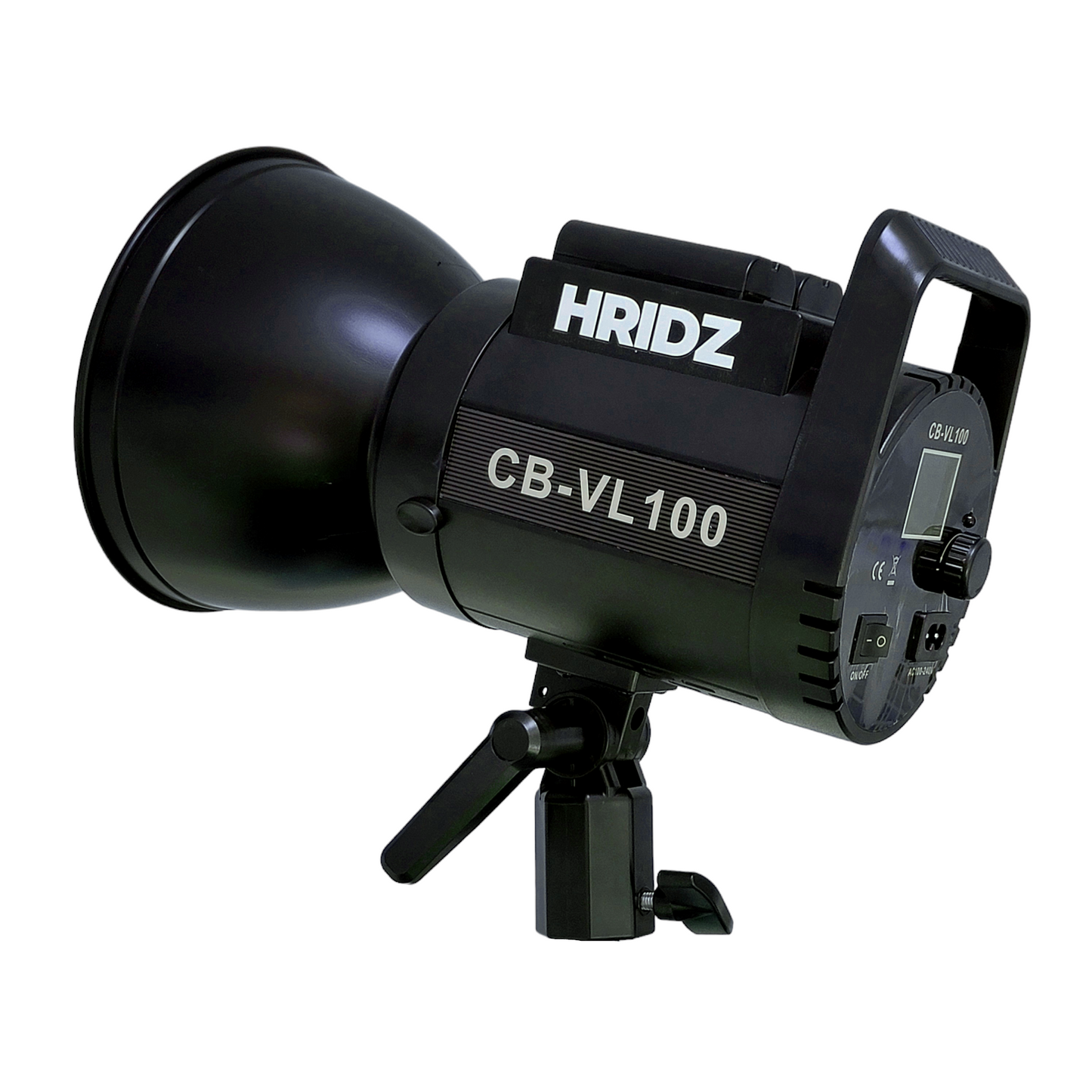 HRIDZ CB-VL100 100W Battery-Operated Bi-Colour LED Video Light Professional Outdoor Indoor Video Light, Remote Controlled
