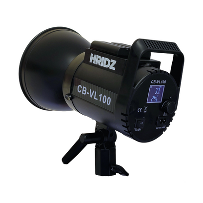 HRIDZ CB-VL100 100W Battery-Operated Bi-Colour LED Video Light Professional Outdoor Indoor Video Light, Remote Controlled