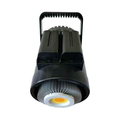 HRIDZ CB-VL100 100W Battery-Operated Bi-Colour LED Video Light Professional Outdoor Indoor Video Light, Remote Controlled