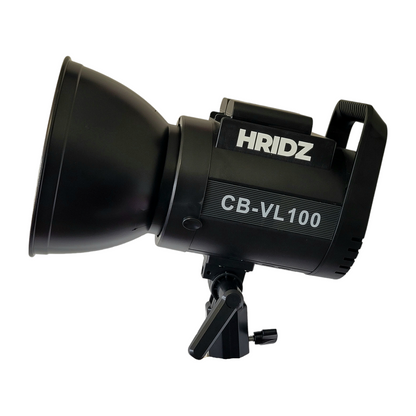 HRIDZ CB-VL100 100W Battery-Operated Bi-Colour LED Video Light Professional Outdoor Indoor Video Light, Remote Controlled