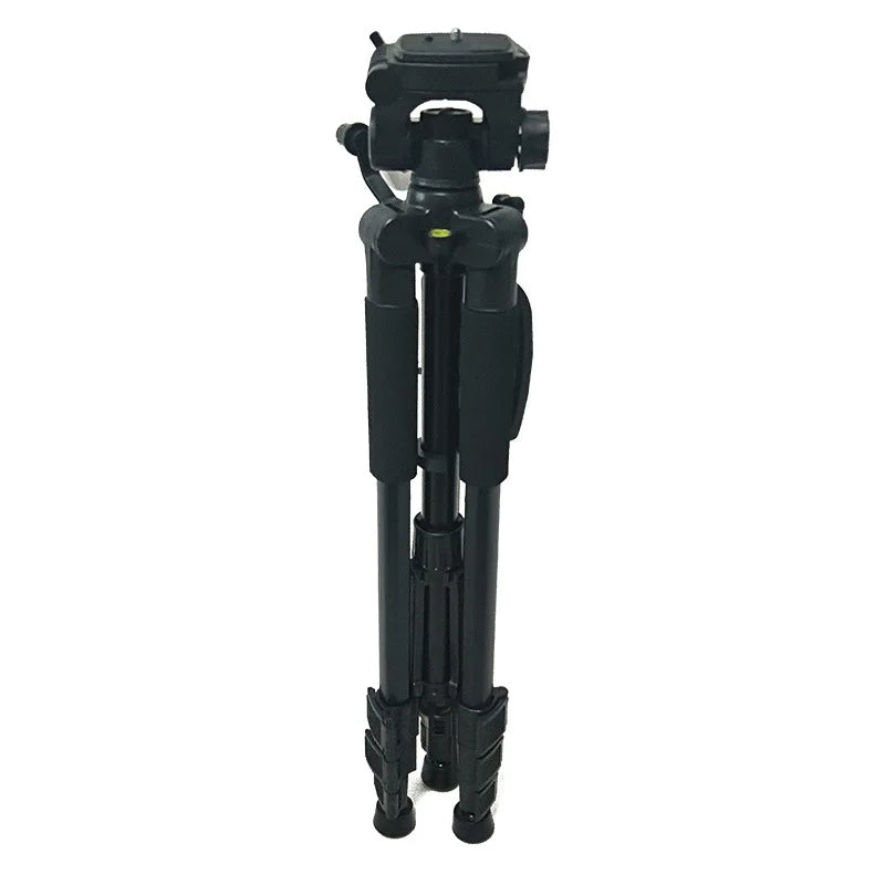 Hridz 175cm Portable Aluminium Alloy Camera Tripod with 3-Way Swivel Pan Head & Carry Bag – Lightweight Travel Tripod for DSLR, Mirrorless & Video Camcorders