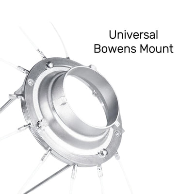 Hridz 65cm Globe Lantern Softbox Strong Metal Bowens mount For Video Studio Photography