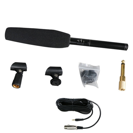 Hridz HZ-320 Professional Recording Studio Condenser Shotgun Microphone for Audio and Recording