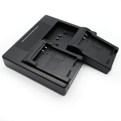 Hridz NB-2L Dual Charger For Canon NB2LH EOS 350D 400D G7 G9 ZR100 ZR200