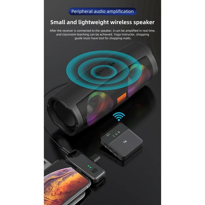 Hridz SX31 Lavalier Wireless Microphone For Camera Phone Computer Sound Card Speaker