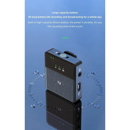 Hridz SX31 Lavalier Wireless Microphone For Camera Phone Computer Sound Card Speaker