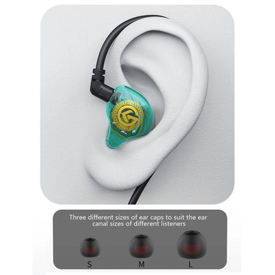 Hridz USB Type-C Wired Earphones with Microphone, Digital Chip HiFi In-Ear Headphones, Noise Isolating Earbuds with Volume Control for Samsung, Google Pixel, Xiaomi, Huawei & USB-C Devices