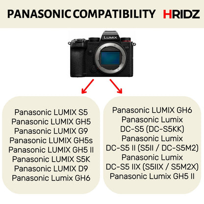 Hridz BLK22 Battery for Panasonic DMW-BLK22 and Panasonic Lumix