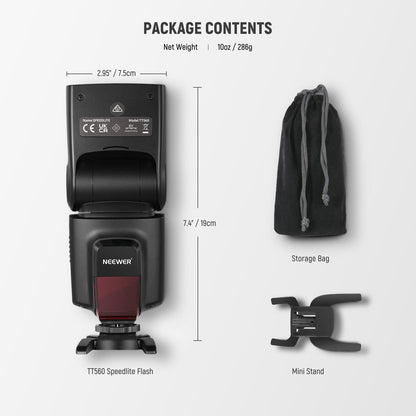 NEEWER TT560 Speedlite Flash For DSLR Cameras Fliashlight Speedlight