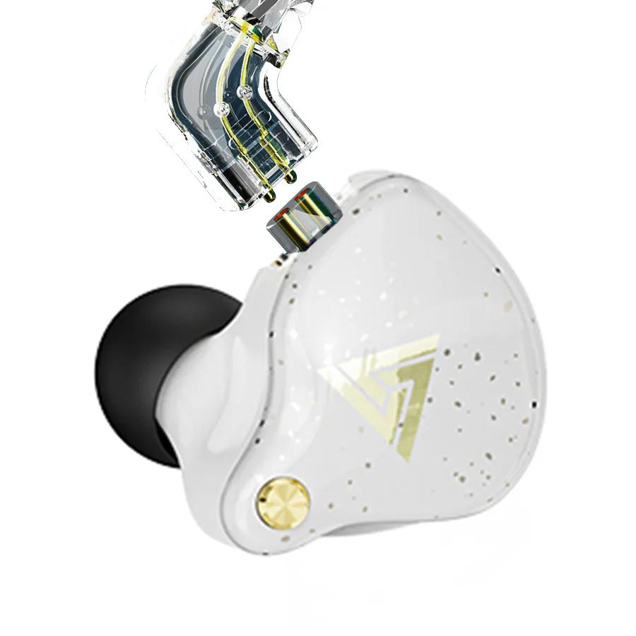 QKZ AK6 Pro Wired In-Ear Monitors IEM Earphone with Mic Noice Cancelling Headset