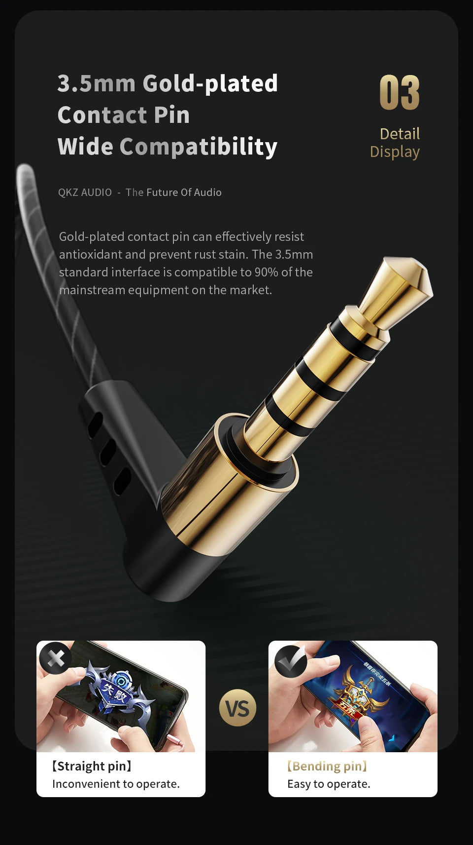 QKZ SK8 Wired Headset HIFI Dynamic Stereo Heavy Bass 3.5MM AUX In Ear Monitor Earphone Game Sport Music Headphones With MIC