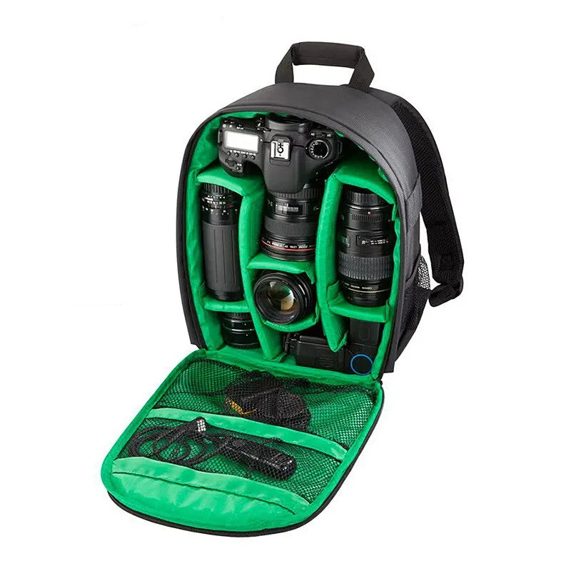 Waterproof Shockproof DSLR Camera Bag Case Backpack Photography For Canon Sony Nikon Panasonic