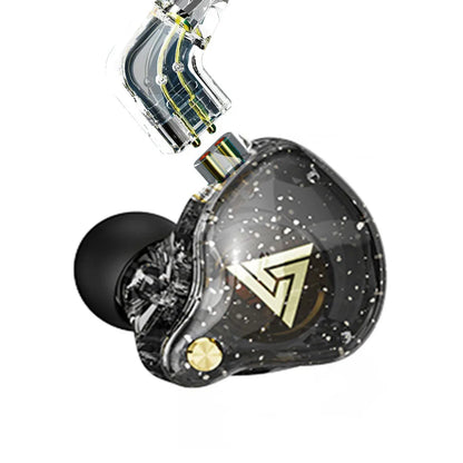 QKZ AK6 Pro Wired In-Ear Monitors Earphone with Mic Noice Cancelling Headset