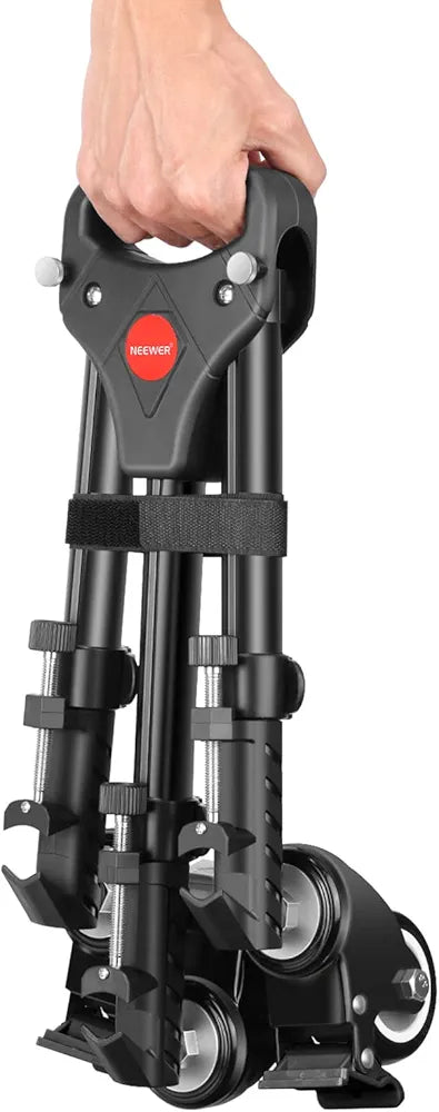 Heavy Duty Professional Universal Camera Tripod Dolly with 3-inch Rubber Wheels