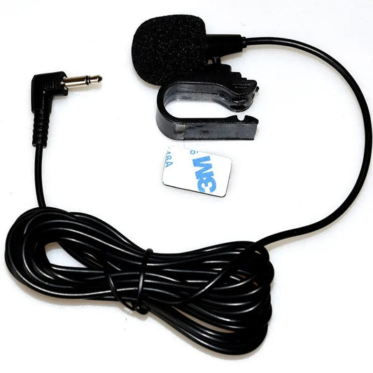 Car Audio Microphone 3.5mm Clip Jack Plug Mic Stereo Mini Wired External Microphone For Auto DVD Radio Professionals