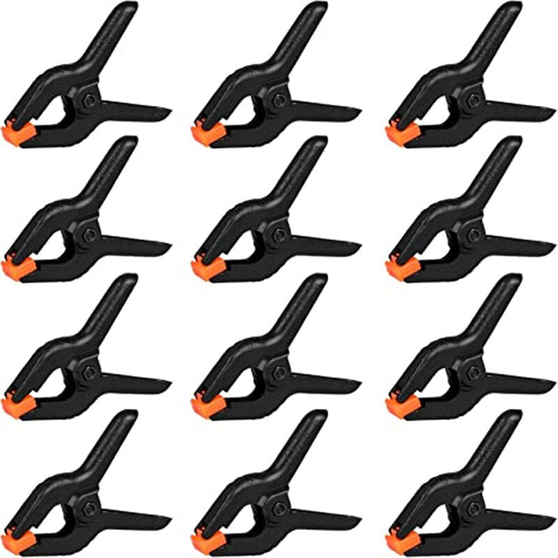HRIDZ Photography Heavy Duty Muslin Clamps Photo Booth Background Stand Clip