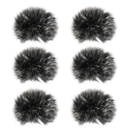 Hridz Mini Size Furry Windscreen for Microphone Universal Lapel Mic