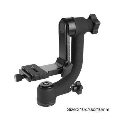 Panoramic Gimbal Clamp Tripod Ball Head ST-360 QR System with Arca-Swiss Standard Quick Release Plate