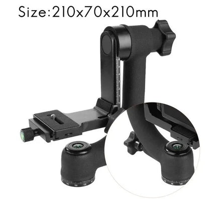 Panoramic Gimbal Clamp Tripod Ball Head ST-360 QR System with Arca-Swiss Standard Quick Release Plate