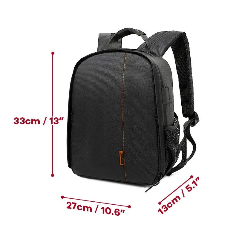 Hridz Waterproof Shockproof SLR DSLR Camera Bag Case Backpack For Photography For Canon For Sony For Nikon