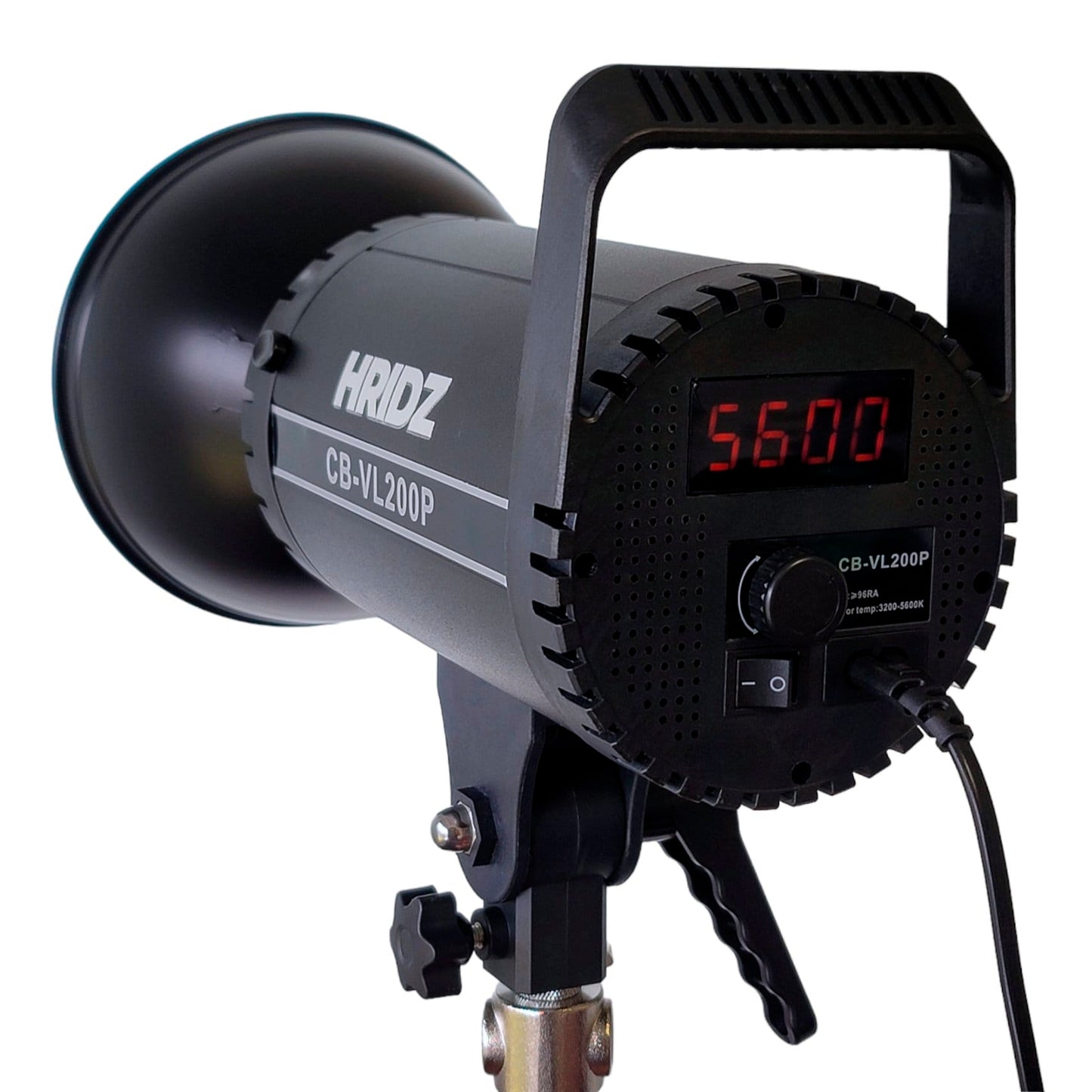 HRIDZ VL200P 200W LED Video Light Bi-Colour Continuous Dimmable Bowen mount