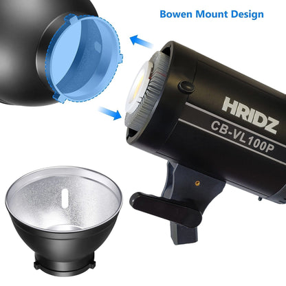 HRIDZ VL100P 100W Professional Video Light Bi-Colour Lights 95+ CRI High Quality