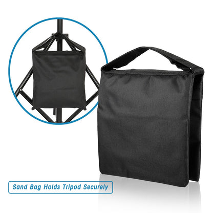 HRIDZ Heavy Duty Sand Bag for Photography stands Black Sandbags For Sale Use For Backdrop Stand