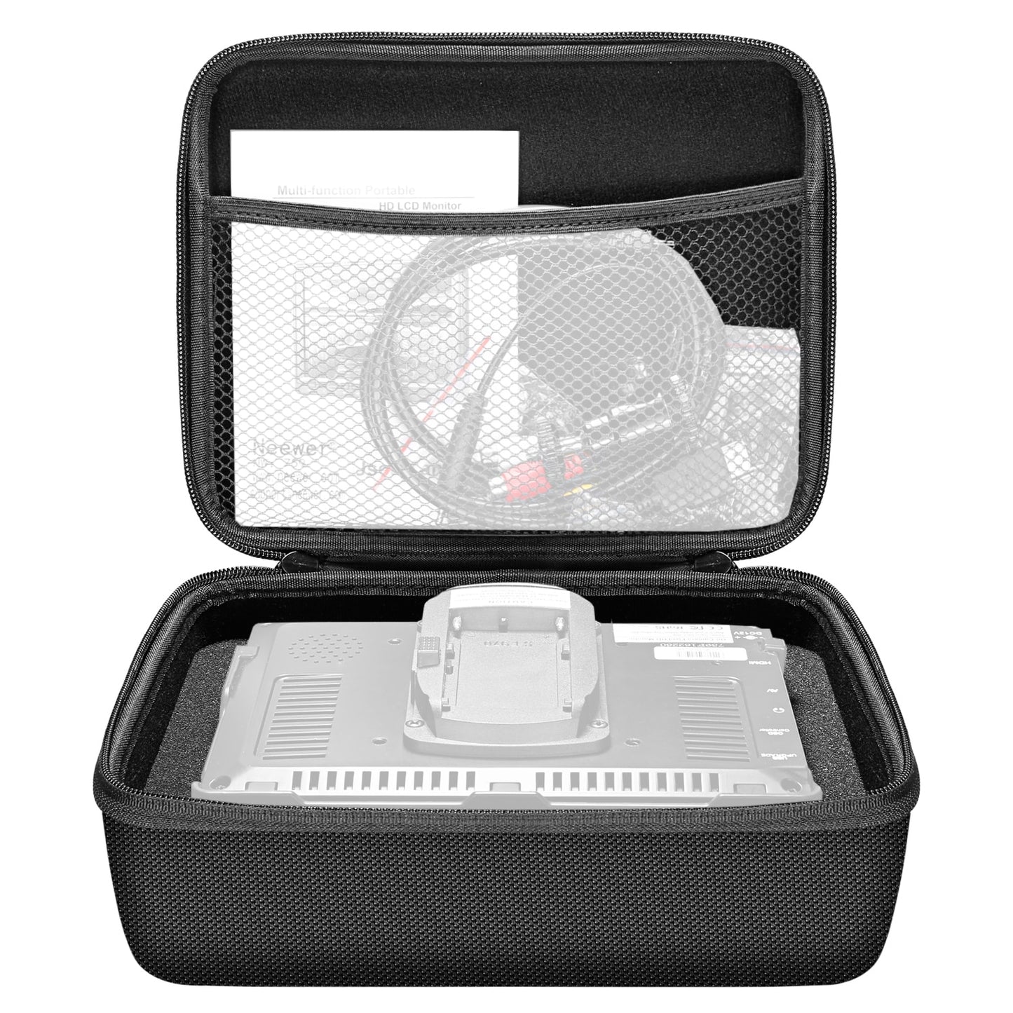 Neewer Portable EVA Monitor Carrying Case for Field monitor, Battery packs, Lights