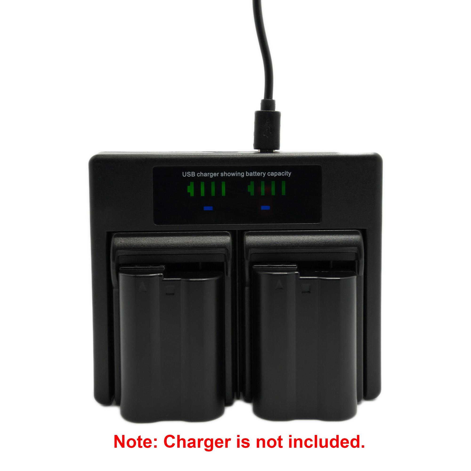 Hridz EN-EL15 Battery for Nikon Z8 Z7 Z6 D780 D500 D600 D610 D750 D810 D850 Z5