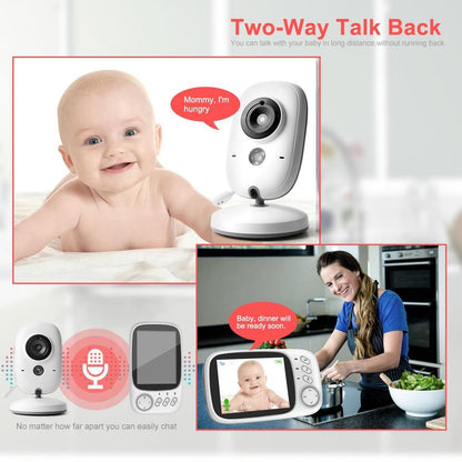 Hridz VB603 Video Baby Monitor 2.4G Wireless With 3.2 Inches Colour LCD