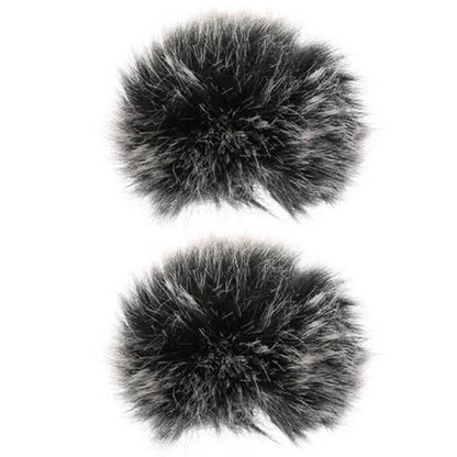 Hridz Mini Size Furry Windscreen for Microphone Universal Lapel Mic