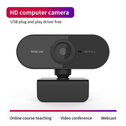 Built-in Microphone Mac Computer USB Laptop Webcam Web Camera Full HD 1080P