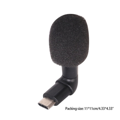 HRIDZ L-Shape USB-C Noise Cancelling Professional Microphone for Mobile Phone