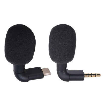 HRIDZ L-Shape USB-C Noise Cancelling Professional Microphone for Mobile Phone