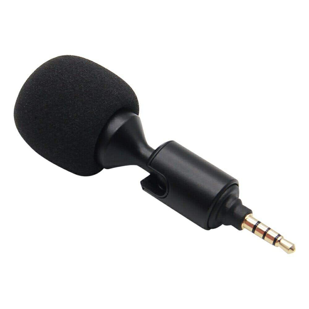 HRIDZ Portable Mini Microphone 3.5mm Stereo Type-C Flexural Bendable Wireless Mic