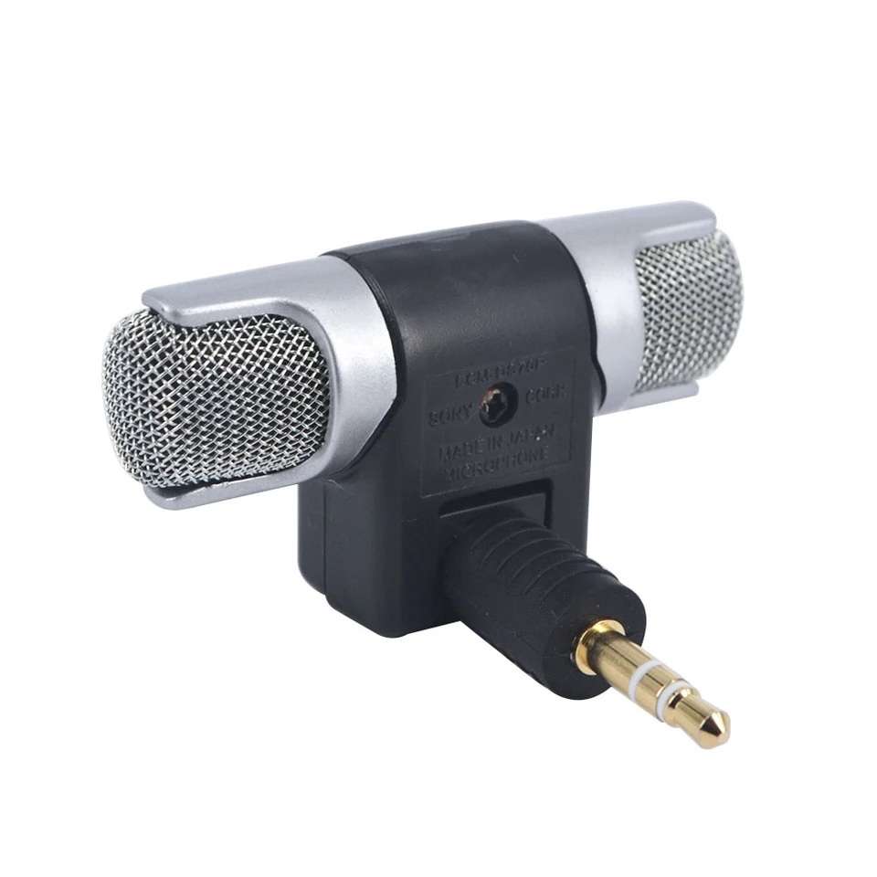 3.5mm Condenser Mini Stereo Microphone for PC Computer Laptop