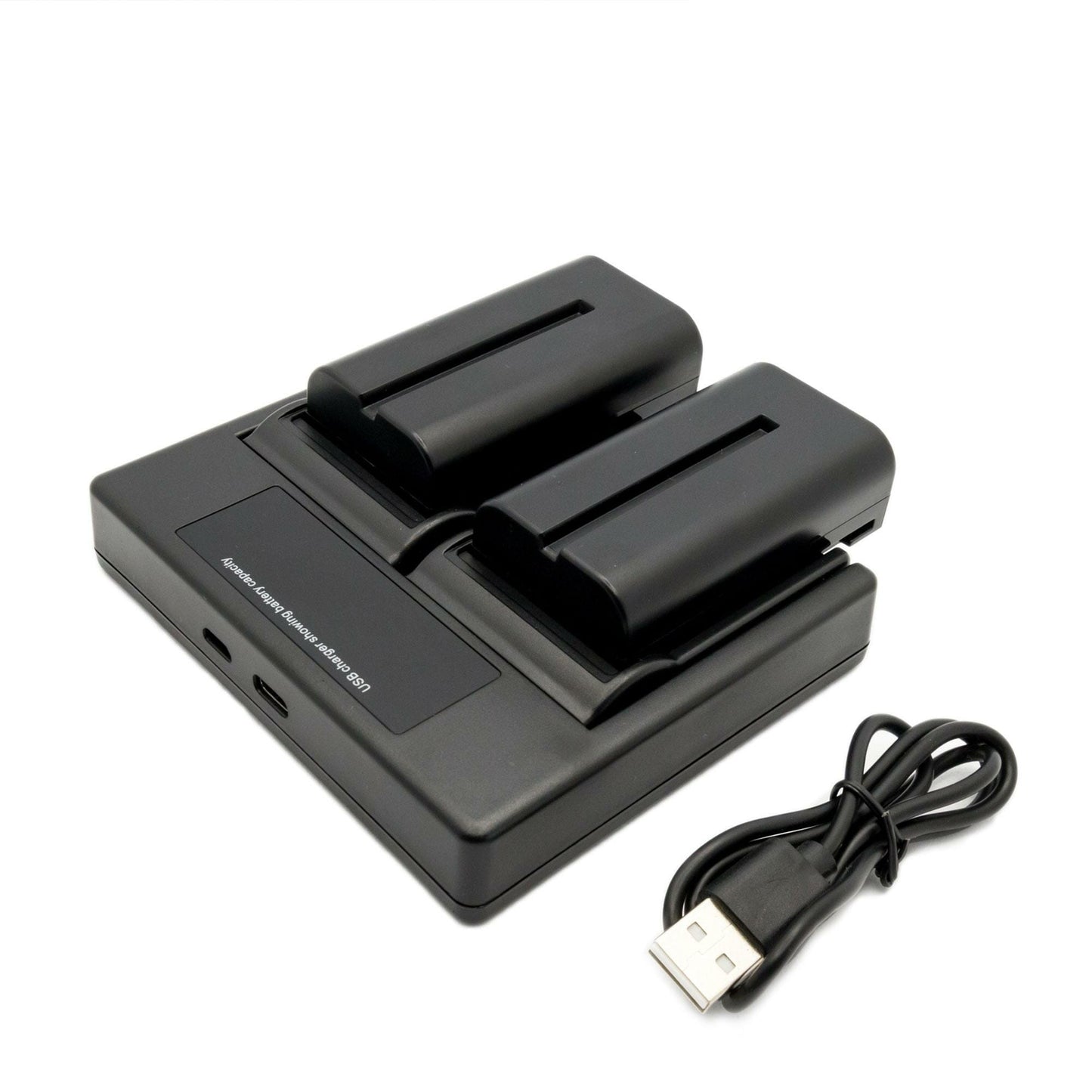 Hridz NP-F550 Battery Charger Set Compatible with Sony NP-F series