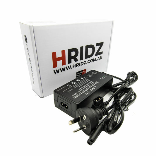 HRIDZ LBC-1C 16.8V 3A V-Mount D-Tap V Lock Battery Charger with Power Cable
