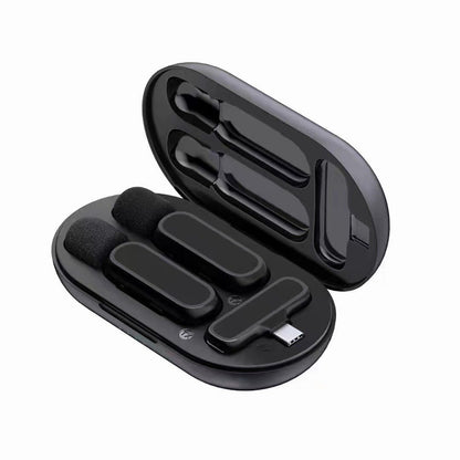 HRIDZ Wireless Lavalier Microphone Lightning Port Mic For Apple iPhone ipad Vlog Live Stream