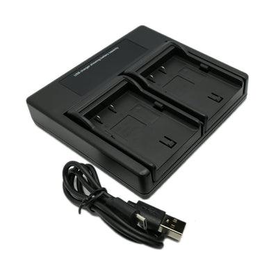 Hridz BLF19 Dual Charger for Panasonic DMW-BLF19 Battery G9 GH5s GH5 GH4 GH3