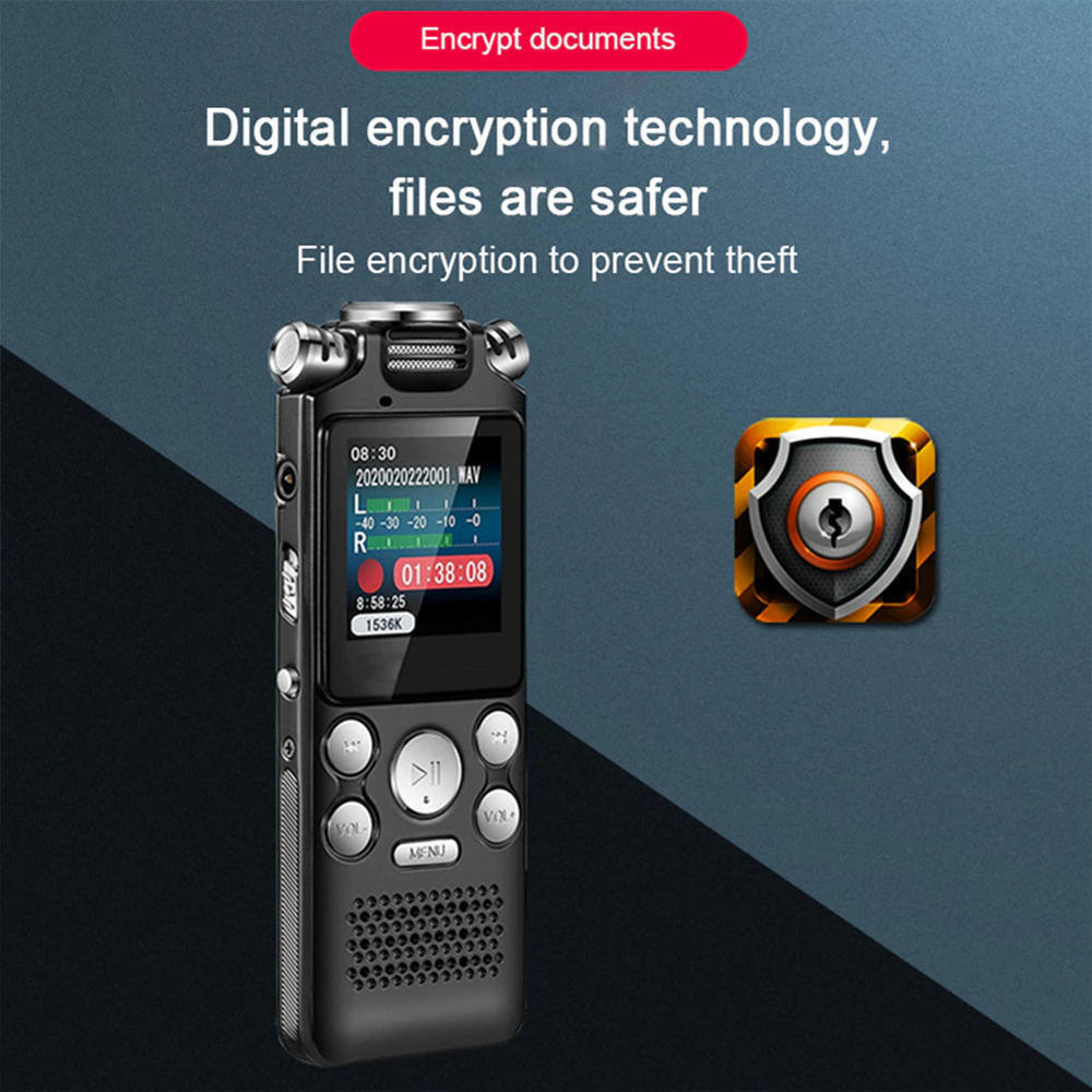 Hridz Digital Voice Recorder Professional Voice Activated