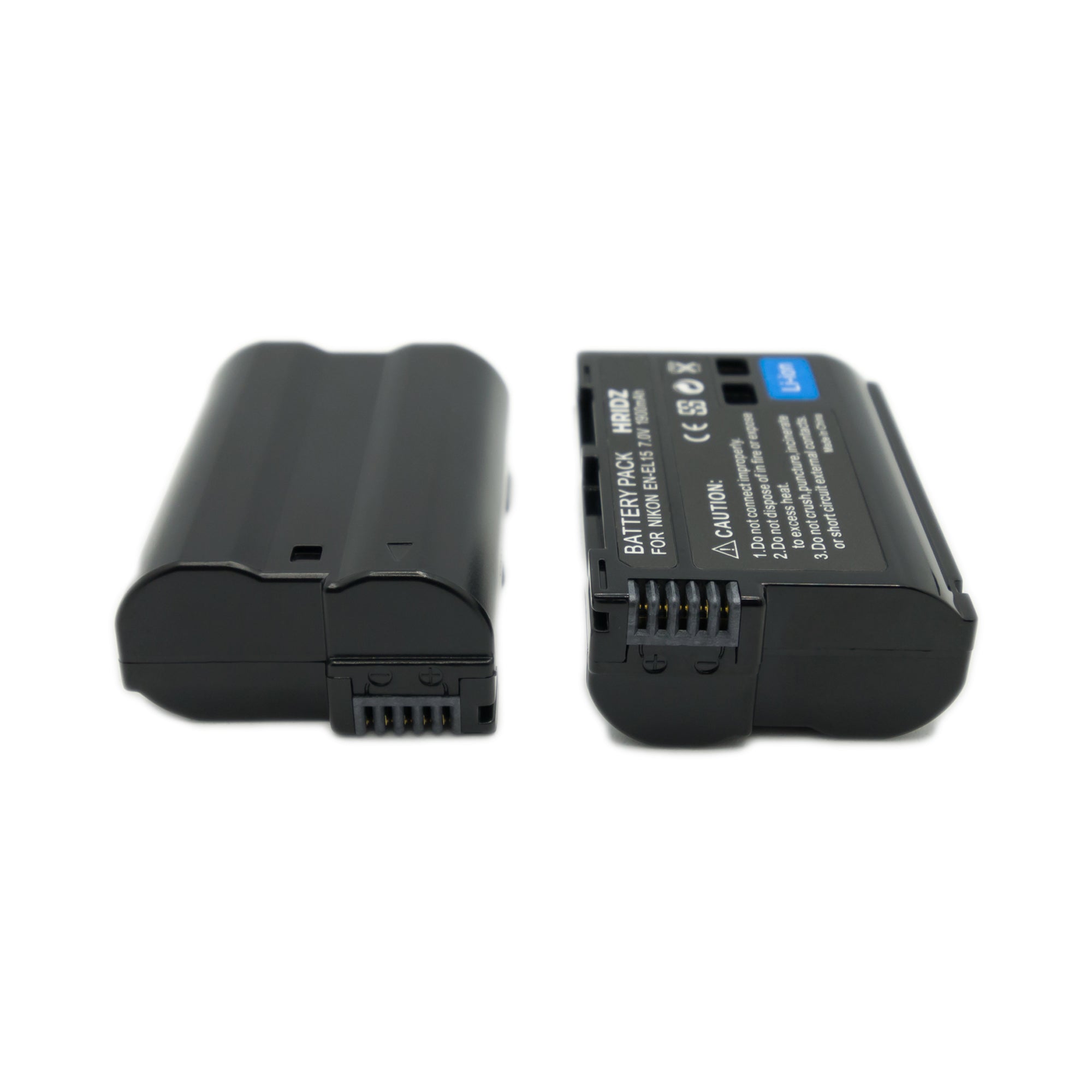 Hridz EN-EL15 Battery Pack for Nikon Z8 Z6 Z7 D780 D500 D600 D610 D750 D800 D810 D850 Z5