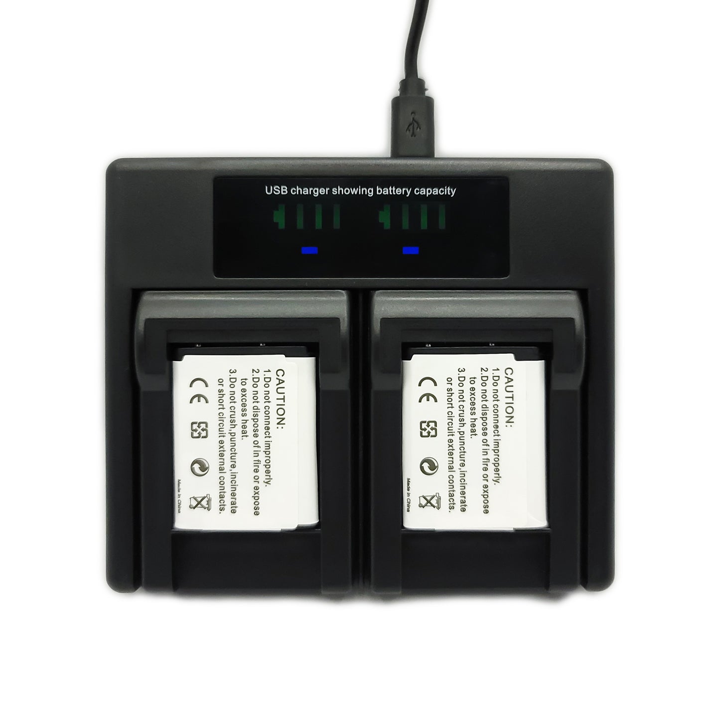 Hridz EN-EL19 Battery Charger For Nikon Coolpix S Series Camera Batteries