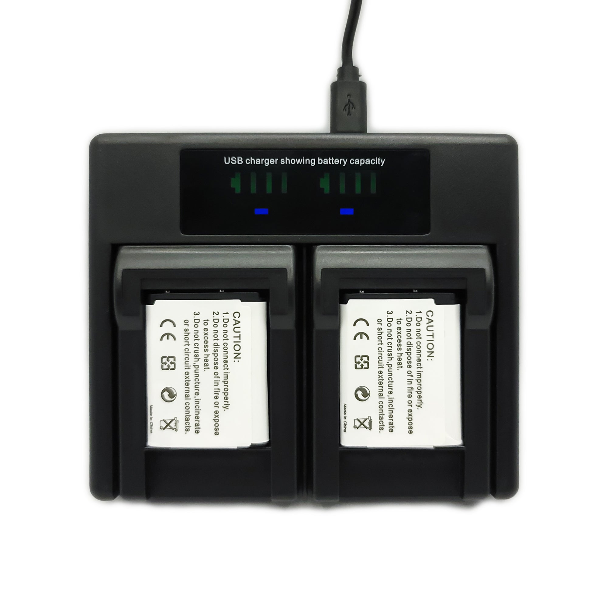 Hridz EN-EL19 Battery Charger For Nikon Coolpix S5300 S4400 S4150 S4200 S4300 S4100 S5200
