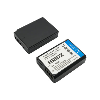 Hridz LP-E10 Battery for Canon EOS 3000D 1500D 1300D 1200D 1100D E10 LC-E10